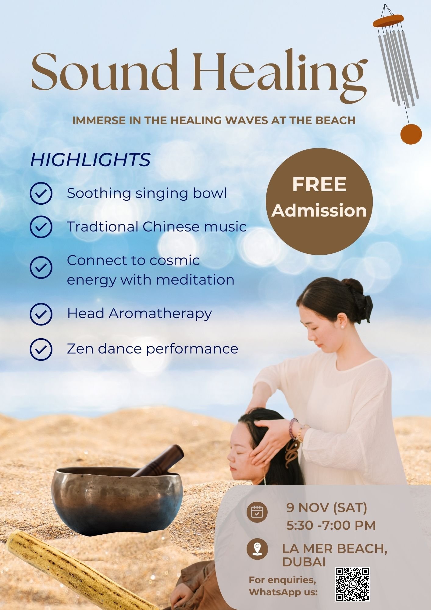 Sound Healing @ Kite Beach Dubai