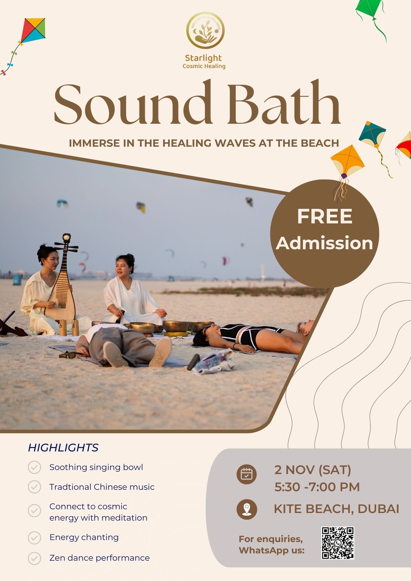 Sound Healing @ Kite Beach Dubai